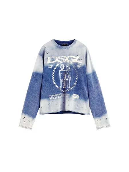 Desigual Tricou / deschis albastru