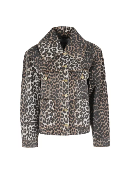 Kurtka jeansowa Ganni