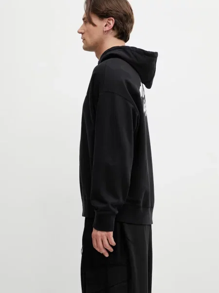 Maison Kitsuné Handwriting hanorac cu glugă bărbătesc din