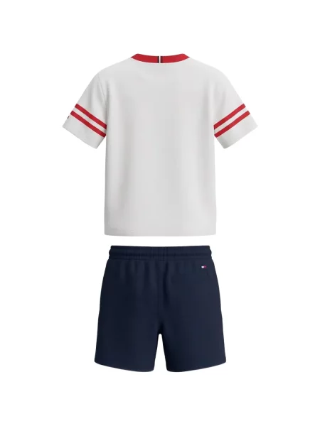 Szorty dziecięce Tommy Hilfiger białe