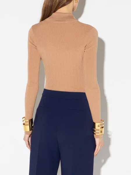 Боди Elisabetta Franchi бежевое