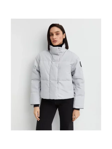 Kurtka puchowa Canada Goose szara