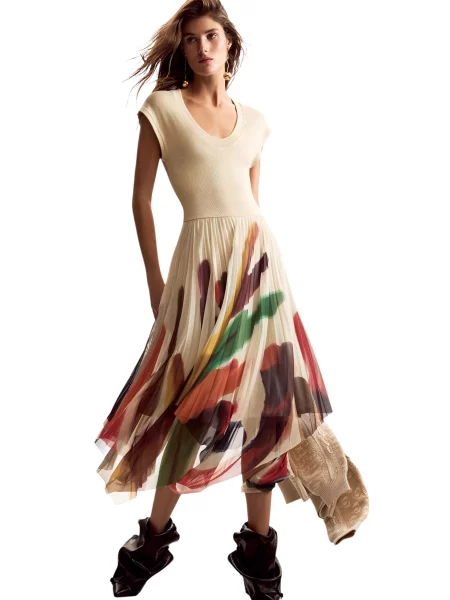 Rochie Desigual maro