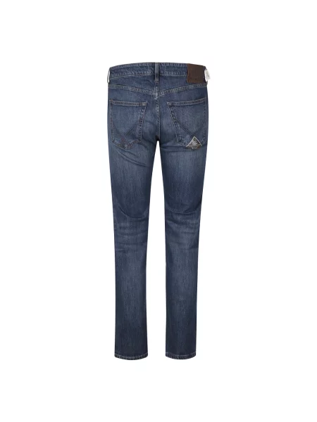 Jeansy straight leg Roy Rogers niebieskie