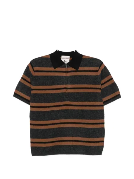 Tricou polo Semicouture gri