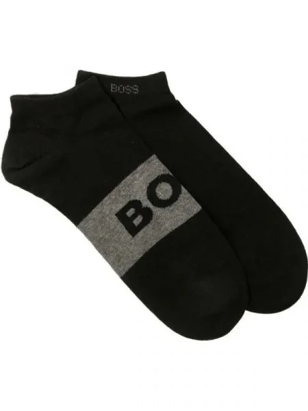 BOSS BLACK Șosete negru