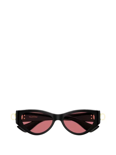Ochelari de soare Valentino Garavani Eyewear cu autograf negru
