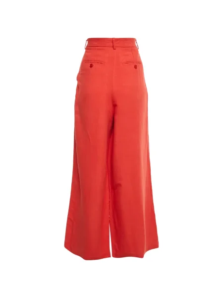 Pantaloni Weekend Max Mara roșu
