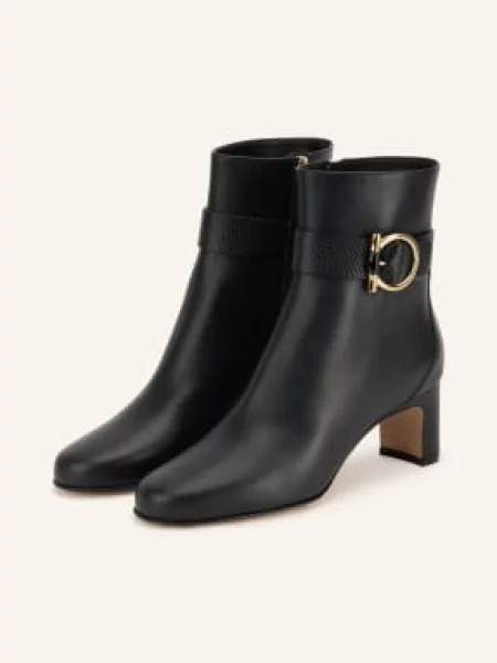 Ferragamo Kotníkové Boty Jamie / zlatá černá