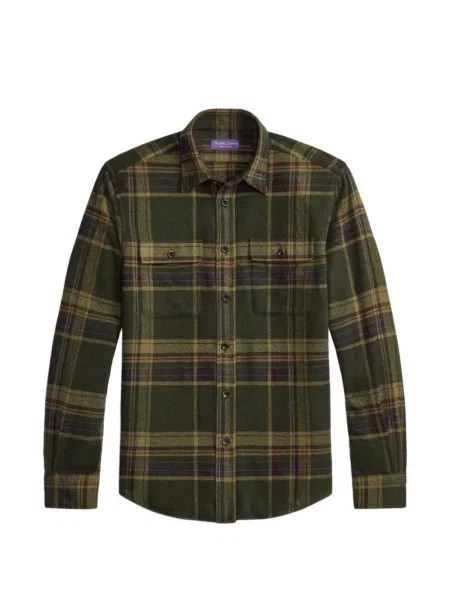 Риза Ralph Lauren Purple Label зелено