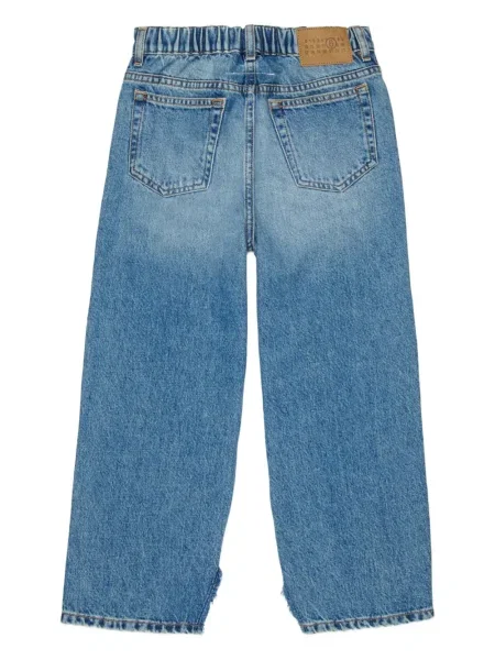 Jeansy dziecięce Mm6 Maison Margiela niebieskie
