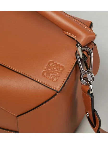 Top Loewe din piele maro