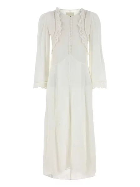Rochie Isabel Marant din dantelă alb