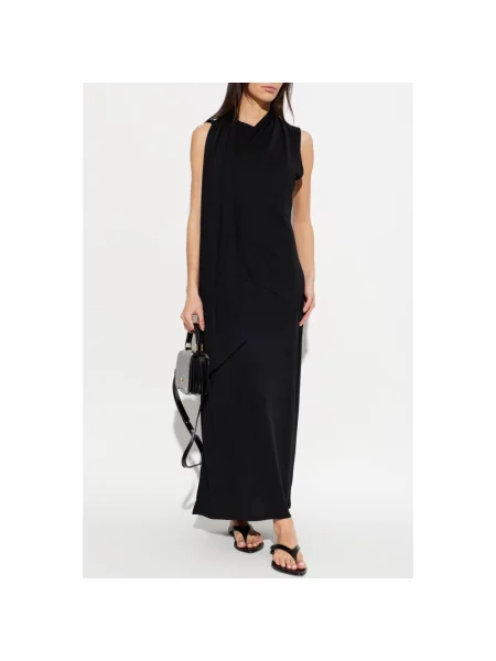 Sukienka maxi Ami Paris czarna