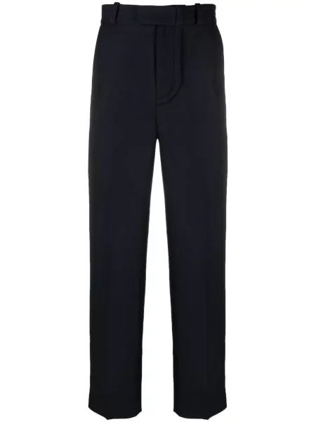 Pantaloni Jacquemus de lână albastru