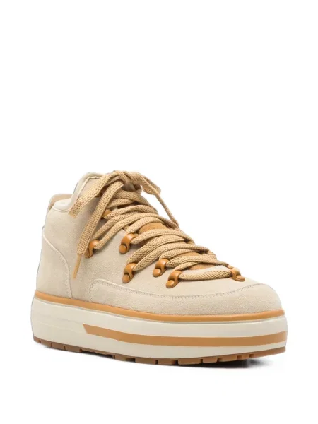 Fűzős platform talpú csipkés sneaker Brixia