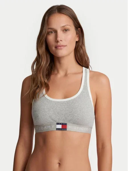 Tommy Hilfiger Sportinė liemenėlė Šviesiai pilka