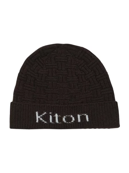 Czapka Kiton z kaszmiru brązowa