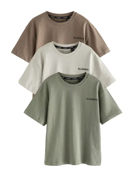 SmALLSAINTS Tricou ecru oliv maro