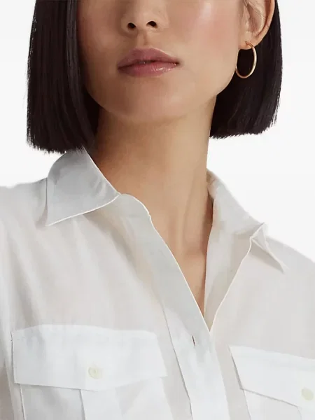 Πουκάμισο Lauren Ralph Lauren λευκό