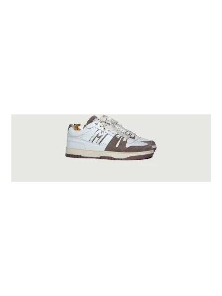The Mercer Brand sneakersy skórzane The Brooklyn M Vintage biały