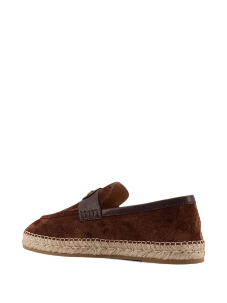 Espadrile Valentino Garavani fără toc maro