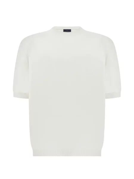 Tricou Paul & Shark cu decolteu rotund alb