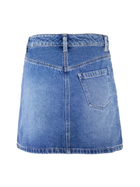 Spódnica jeansowa A.p.c. niebieska