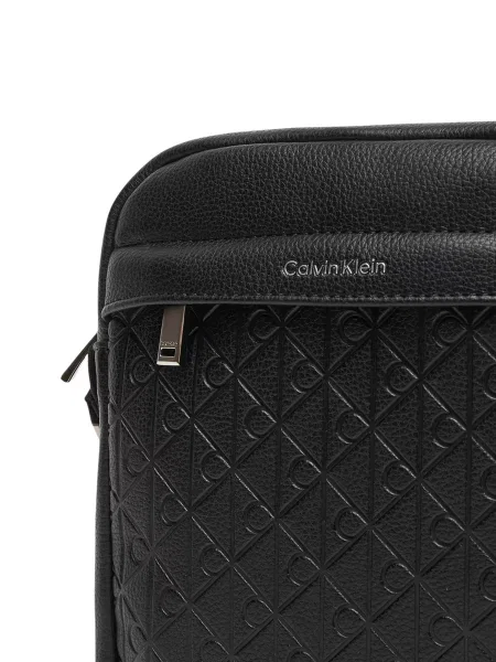 Чанта през рамо Calvin Klein черно