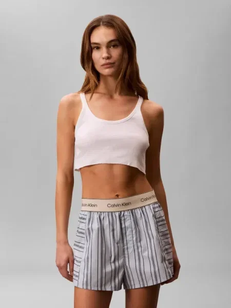 Calvin Klein Underwear Pantaloni scurți de pijama albastru