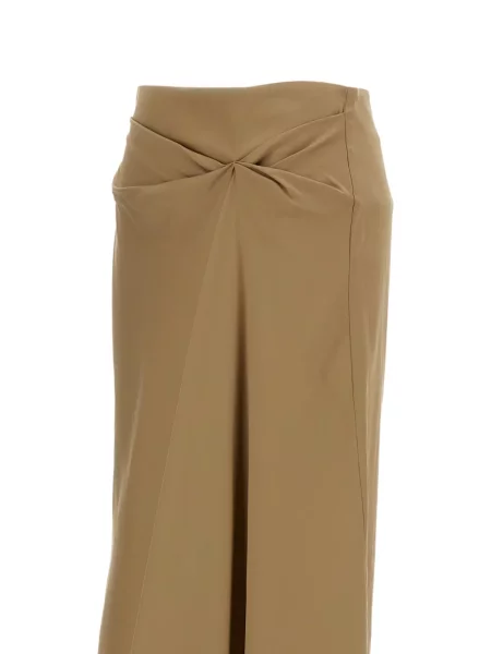 Fustă midi Max Mara maro