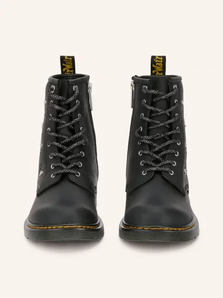 Dr. Martens Botki Sznurowane Hs Z Nitami schwarz czarne