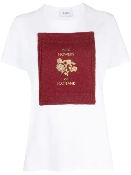 Tricou Barrie cu autograf alb
