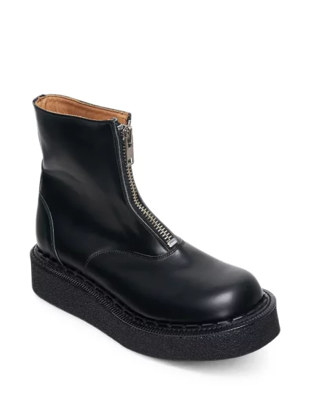 Botine Comme Des Garcons Homme Plus cu platformă negru
