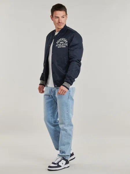 Bomber bunda Superdry modrá