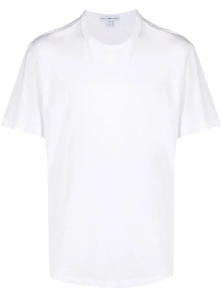 Tricou James Perse scurt alb