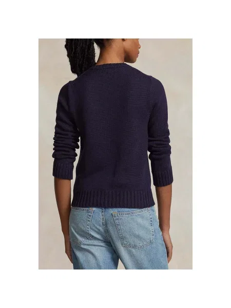 Polo Ralph Lauren Sveter Tmavomodrá modrá