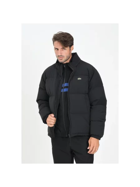 Lacoste kurtka puchowa czarna