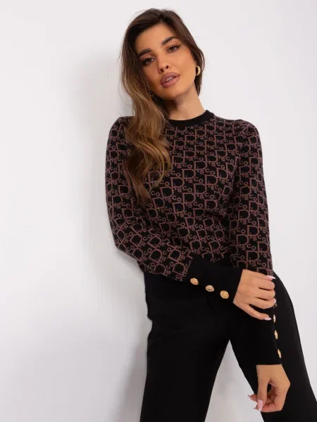 Pulover Fashionhunters negru