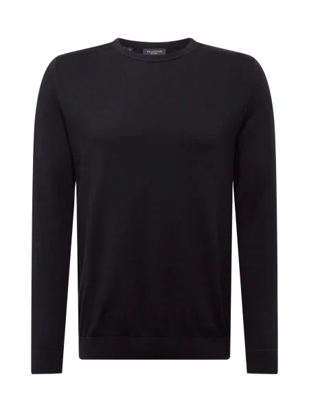 SELECTED HOMME Pulover Berg' negru