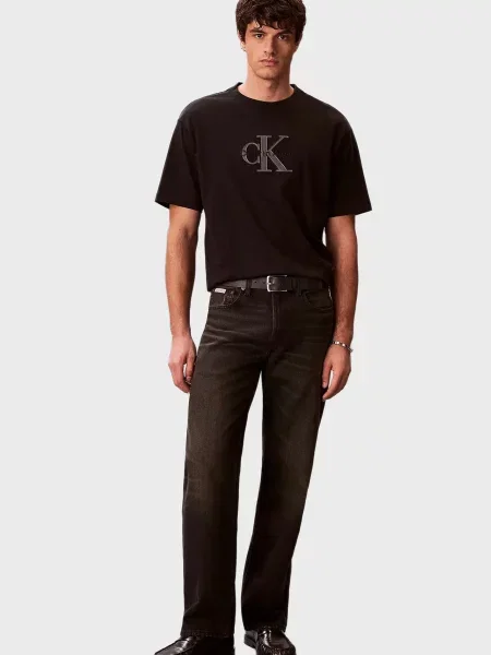 Футболка Calvin Klein Jeans чорна