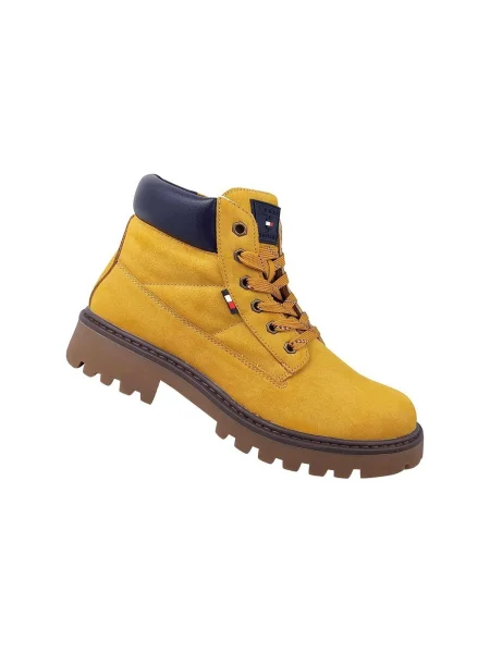 Pantofi Tommy Hilfiger portocaliu