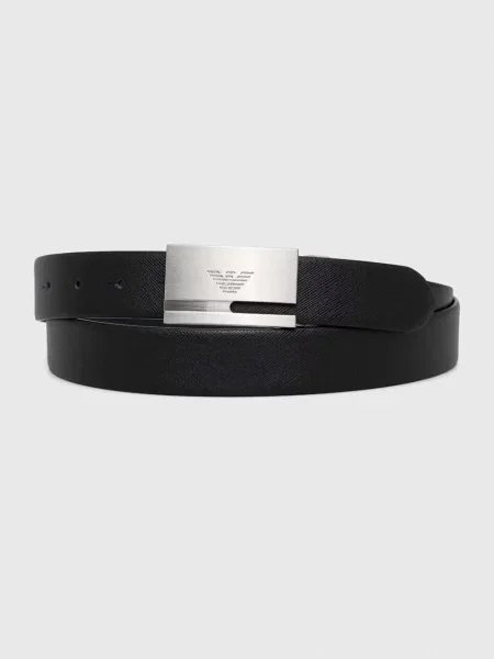 Kožený Emporio Armani pánský černá