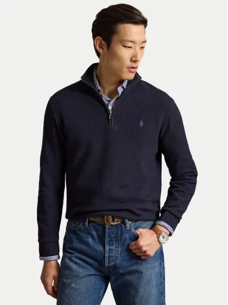 Polo Ralph Lauren Megztinis Tamsiai mėlyna