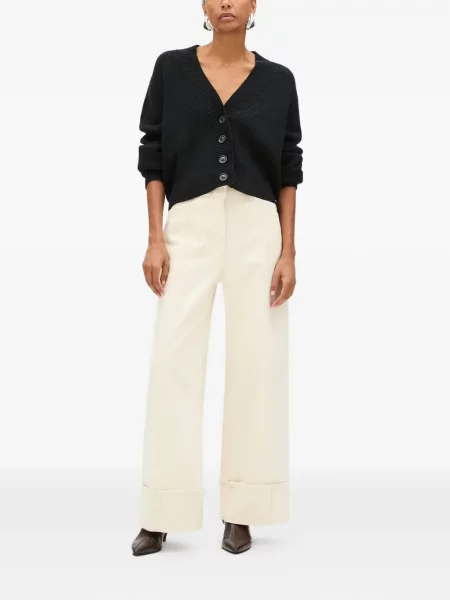 Decupat cardigan Another Tomorrow negru