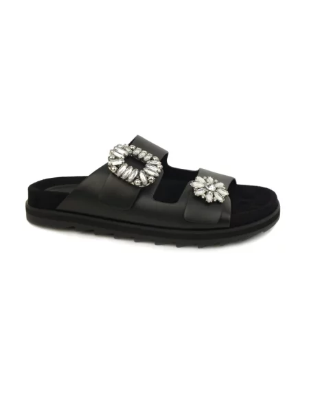 Klapki Guess czarne