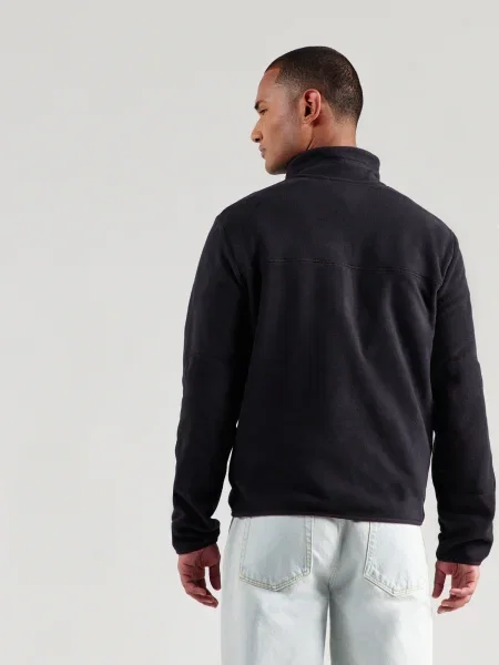 Geacă Napapijri din fleece negru