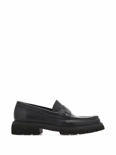 Loafersy Ferragamo čierna
