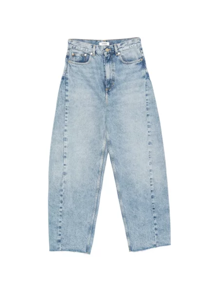 Blugi Sandro din piele albastru