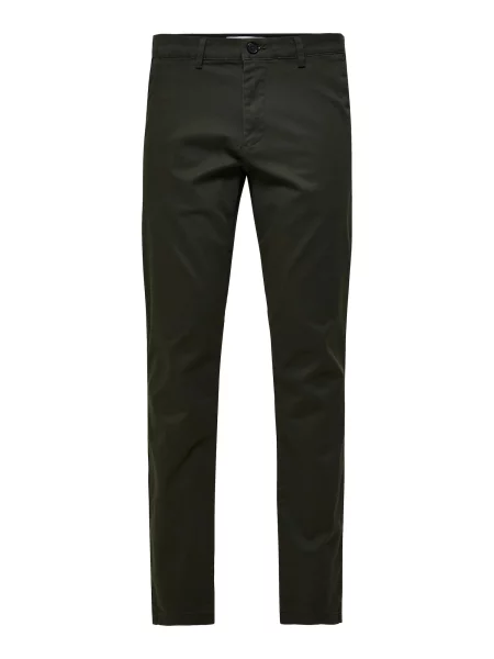 SELECTED HOMME Pantaloni eleganți MILES pin verde